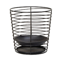 Rogue Kuro Fire Pit with Ashtray Black