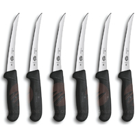 NEW VICTORINOX 6 x 15CM 6" BONING KNIFE KNIVES FIBROX CURVED NARROW 5.6603.15