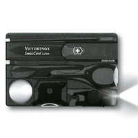 VICTORINOX SWISS ARMY SWISSCARD LED LITE - BLACK