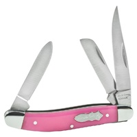 NEW SCHRADE YU897UHP UNCLE HENRY PREMIUM STOCK 3 BLADE POCKET KNIFE