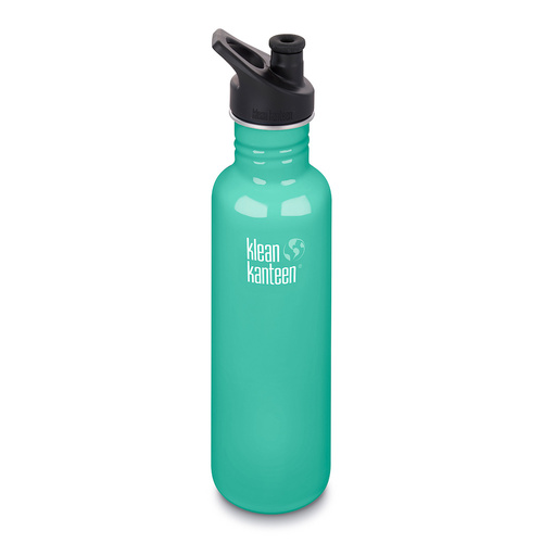KLEAN KANTEEN 27oz 800ml SEA CREST BPA FREE WATER BOTTLE