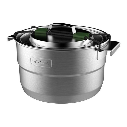 Stanley Adventure 21pc Base Camp Cook Set 3.5L , Frying Pan Cutlery Plate 