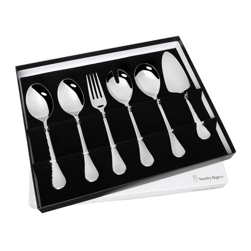 Stanley Rogers 6 Piece Stainless Steel Bolero 6pc Serving Set