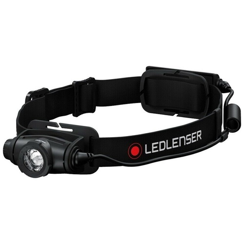 Led Lenser H5R Core 500 Lumen Rechargeable Focusable Head Torch Flashlight