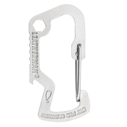 New Leatherman Carabiner Clip & Bottle Opener Cap Lifter
