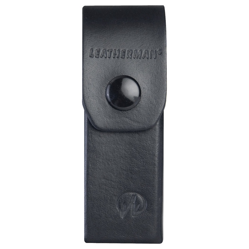 Leatherman Signal , Surge , Supertool Leather Belt 4.5" Sheath - Black