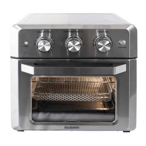 Brabantia 18L Air Fryer Oven Stainless 18L - Healthy Cooker Airfryer