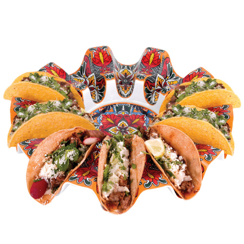 New Prepara Taco Carousel Holder Stand , Holds 10