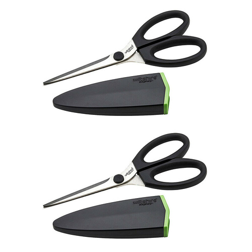Wiltshire Staysharp Kitchen Scissors Cuts Hard & Soft foods - Set of 2