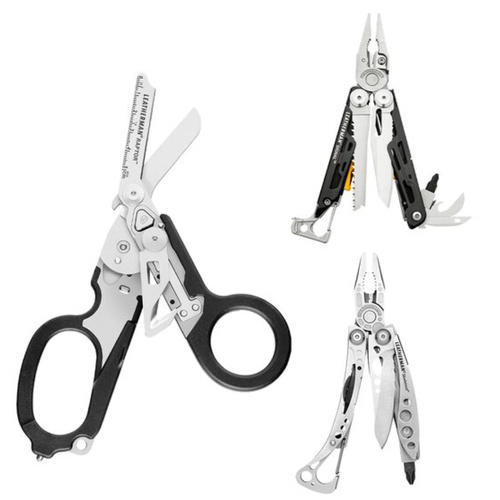 Leatherman Skeletool Multi-Tool & Raptor Black & Signal 