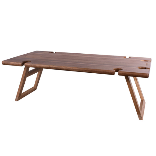 Peer Sorensen Folding Rectangle Travel Picnic Table 75x38x25cm - Acacia Wood