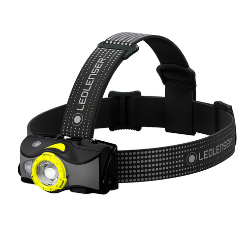 LED LENSER MH7 Head Torch Headlamp - BLACK & YELLOW 600 Lumens AUTH AUS SELLER