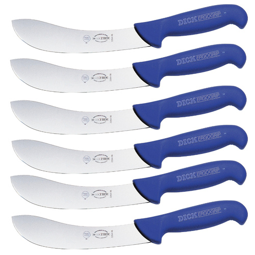 F Dick ErgoGrip 6" / 15cm Skinning Knife 8226415 - Set of 6