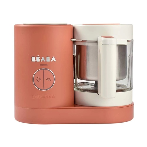 Beaba Babycook Neo Baby Food Processor - Steam Cook Blend - Terracotta