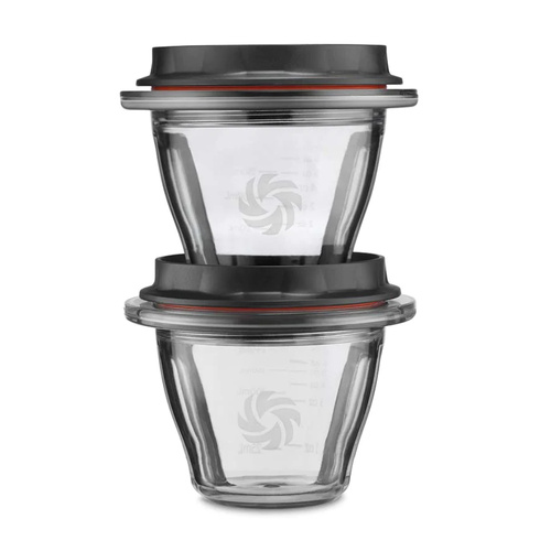Vitamix Ascent Blending Bowls With Self Detect 225ml - 2 Piece Set
