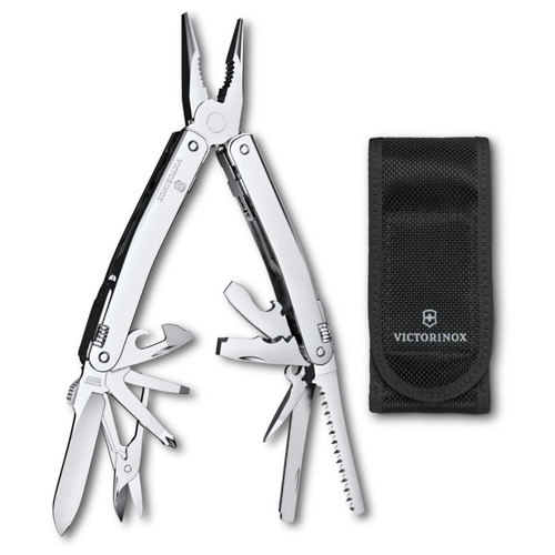 Victorinox Swiss Tool Spirit MX Multi-Tool Stainless & Nylon Pouch - 35318