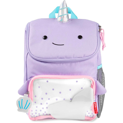 Skip Hop Zoo Big Kid Backpack , Narwhal
