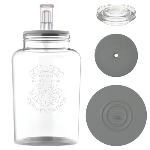 Kilner Glass Fermentation Set 5 Litre Jar