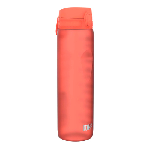 Ion8 Quench Motivator 1L Water Bottle - Coral