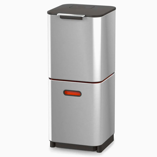 Joseph Joseph Totem Compact Waste Separation Bin 40L - Stainless 30063