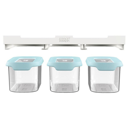 Joseph Joseph CupboardStore Food Storage Container Set 3 x 900ml - Light Opal 81111