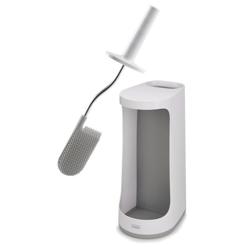 Joseph Joseph Flex Store Toilet Brush with Storage Caddy - Grey/White 70537