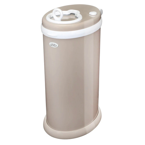 Ubbi Nappy Bin Diaper Pail Taupe