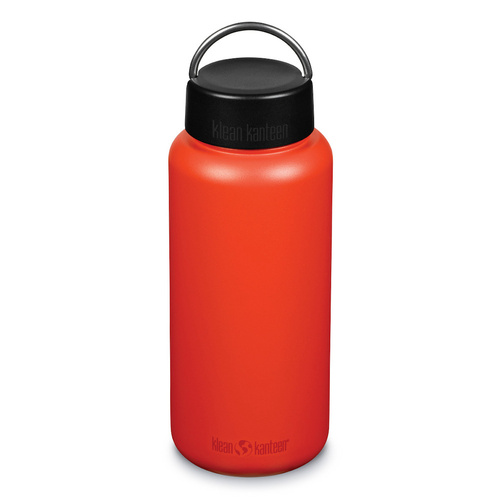 Klean Kanteen 40oz / 1182ml Bottle Wide Loop Cap - Tiger Lily