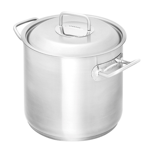 Scanpan Commercial 24cm / 8.5L Stock Pot with Lid