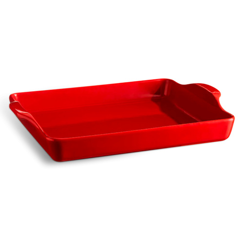 Emile Henry Ceramic Focaccia Bread Baker - Burgundy