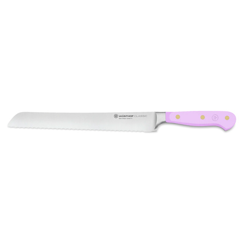 Wusthof Classic Double Serrated Bread Knife 23cm - Purple Yam