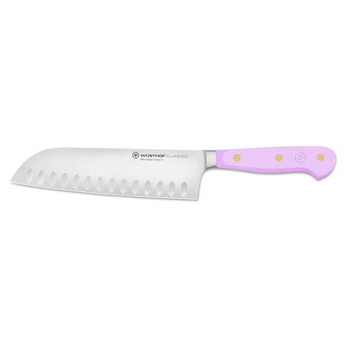 Wusthof Classic Santoku with Hollow Edge Knife 17cm - Purple Yam