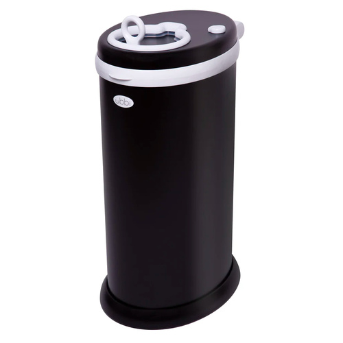Ubbi Nappy Bin Diaper Pail Matte Black