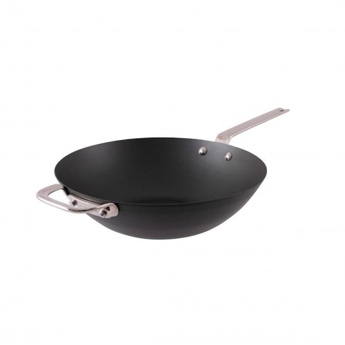  Scanpan Black Iron Carbon Steel 30cm Wok