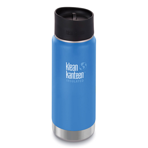 KLEAN KANTEEN 16OZ / 473ML WIDE INSULATED CAFE CAP BOTTLE - PACIFIC SKY