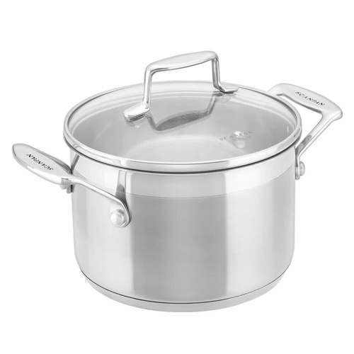 Scanpan Impact 18cm / 2.5L Stainless Steel Casserole with Lid