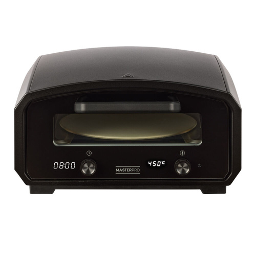 MasterPro 13" Indoor & Outdoor Pizza Oven - Black 56 x 50 x 30cm
