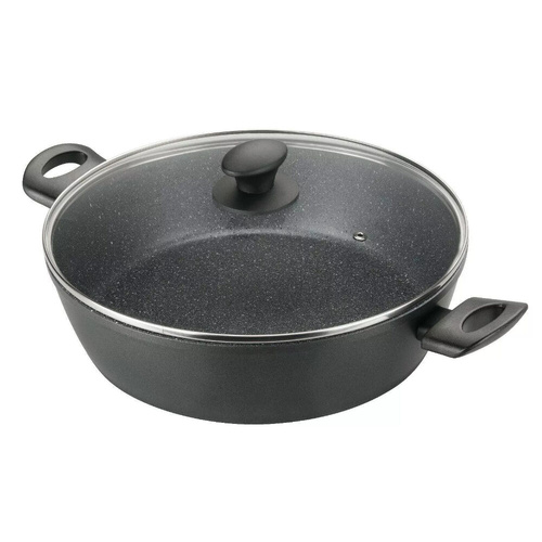 Pyrolux Pyrostone Chef Pan With Lid - 30cm / 4.6L