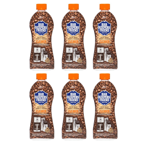 Bar Keepers Friend Coffee Maker Cleaner 355ml - Set of 6