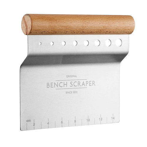 Mason Cash Innovative Kitchen 4-in-1 Bench Scraper - Stainless Steel