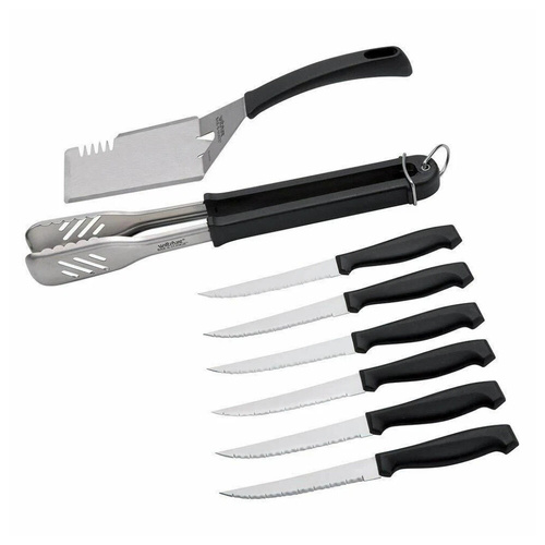 Wiltshire Bar-B Ultimate All-In-One Grilling Barbeque Cooking Tool Set - 8pc