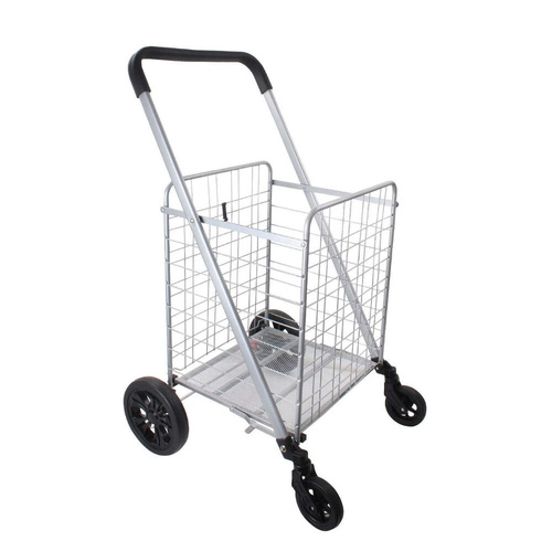 Handy Trolley Basket Cart Medium 65L - Silver