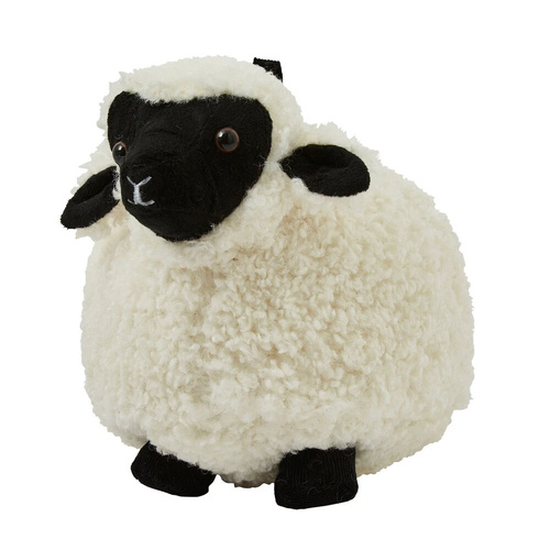Ulster Weavers Finbar Sheep Shaped Doorstop Cream - 22 x 18 x 15cm