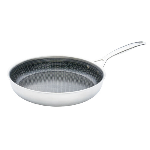 Pyrolux Pyrohex Tri Ply Stainless Steel Frypan 28cm