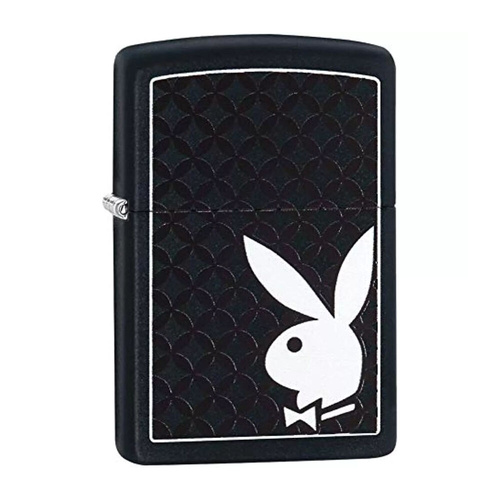 Zippo Windproof Lighter Playboy Black Matte