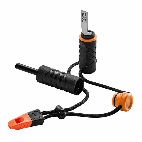 Gerber Compact Fire Starter - Flint Whistle Survival 31-003151
