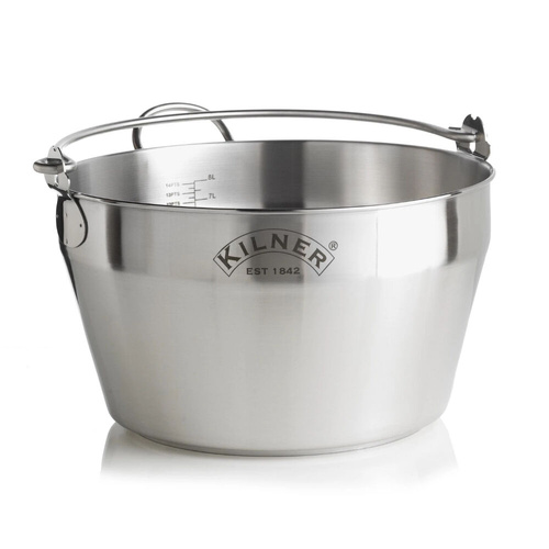 Kilner Preserving Jam Pan 8L / 34cm - Stainless Steel