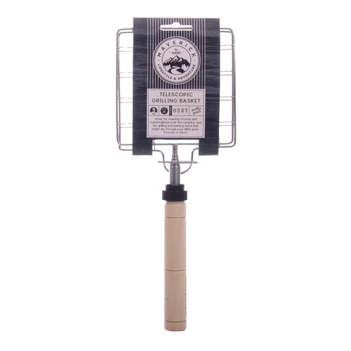 Maverick BBQ Telescopic Grill Basket Extends to 57cm - IMA0237