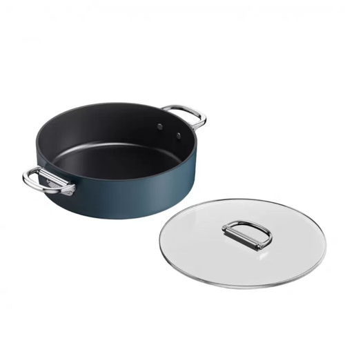 Joseph Joseph Space 28cm / 5qt Non Stick Shallow Casserole Pan & Lid