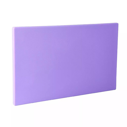 Trenton Reversible Cutting Chopping Board 380 x 510 x 13mm - Purple HACCP